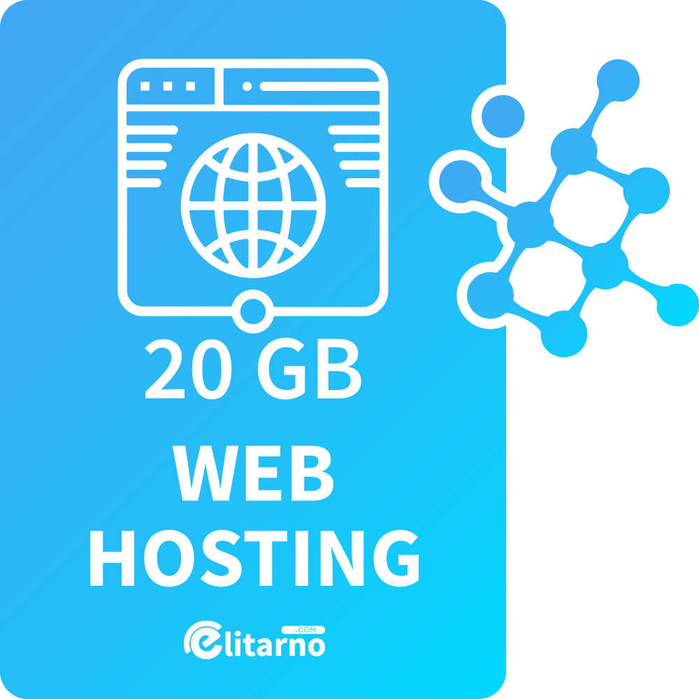 Shared Web hosting 20GB